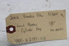 Front Master Cylinder Assy. 5/8” (SEE PHOTOS) 2002 Yamaha RoadStar XV1600A