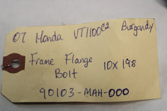 Frame Flange Bolt (10x198) 90103-MAH-000 2007 Honda Shadow Sabre VT1100C2
