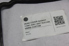 HEAD COVER GASKET 11061-0261 2007 VULCAN VN900 CUSTOM