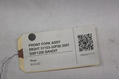 FRONT FORK ASSY RIGHT 51103-32F00 2001 GSF1200 SUZUKI BANDIT