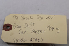 Gear Shift Cam Stopper w/ Spring 25350-27A00 1998 Suzuki Katana GSX600