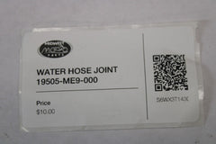 WATER HOSE JOINT 19505-ME9-000 1983 Honda VT750C Shadow