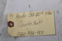 Countershaft 23220-MBW-000 1999 Honda CBR600F4