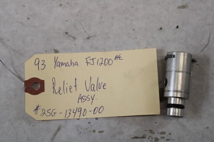 Relief Valve 25G-13490-00 1993 Yamaha FJ1200AE