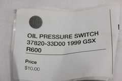 OIL PRESSURE SWITCH 37820-33D00 1999 GSX R600