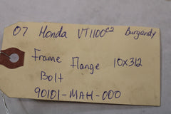 Frame Flange Bolt (10x312) 90101-MAH-000 2007 Honda Shadow Sabre VT1100C2