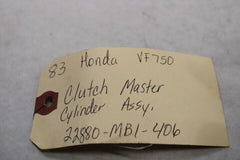 Clutch Master Cylinder Assy 22880-MB1-406 1983 Honda VF750