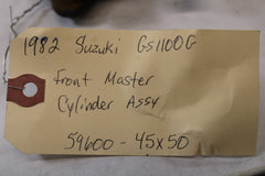 FRONT MASTER CYLINDER 1982 Suzuki GS1100G Z  59600-34250