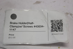 Brake Holder (Half-Clamp) w/ Screws #43034-1147 1999 Kawasaki Vulcan VN1500