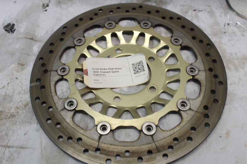 Front Brake Disk Rotor 2005 Triumph Sprint T2021711