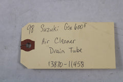 Air Cleaner Drain Tube 13870-11458 1998 Suzuki Katana GSX600