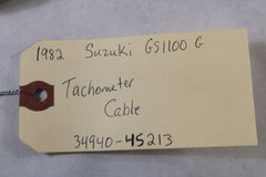 1982 Suzuki GS1100G Z-Tachometer Cable 34940-45213