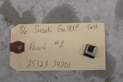 Pawl #1 25323-34201 1986 Suzuki GSXR1100