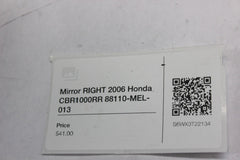 Mirror RIGHT 2006 Honda CBR1000RR 88110-MEL-013