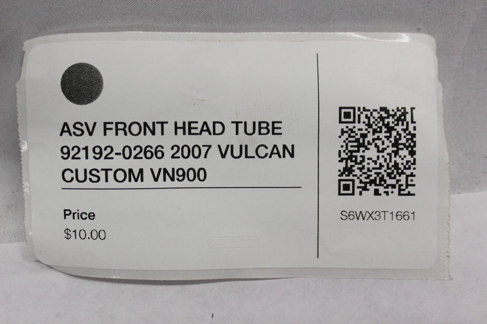 ASV FRONT HEAD TUBE 92192-0266 2007 VULCAN CUSTOM VN900