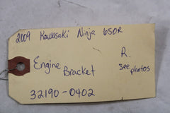 Engine Bracket Right 32190-0402 2009 Kawasaki 650R Ninja EX650C9F