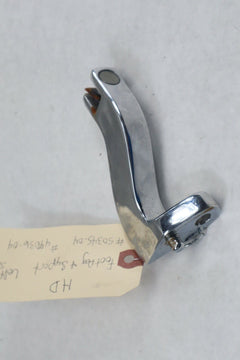 OEM Harley Davidson LEFT Chrome Passenger Footpeg Bracket 2013 Streetglide