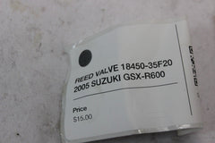 REED VALVE 18450-35F20 2005 SUZUKI GSX-R600