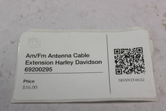 Am/Fm Antenna Cable Extension Harley Davidson 69200295