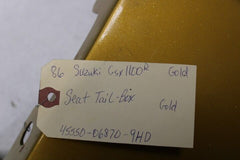 Seat Tail Box Gold 45550-06870-9HD 1986 Suzuki GSXR1100