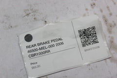 REAR BRAKE PEDAL 46500-MEL-000 2006 CBR1000RR