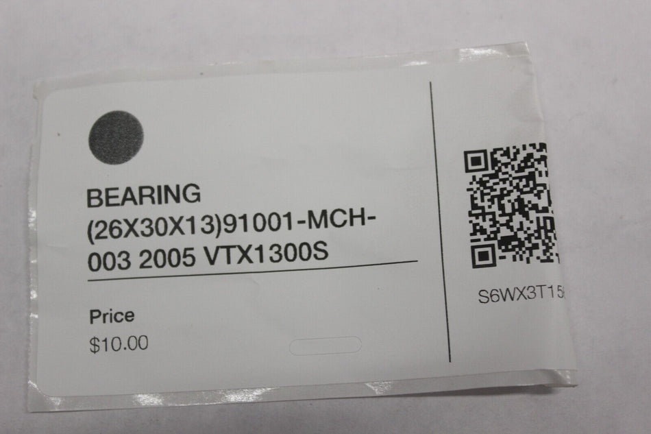 BEARING (26X30X13) 91001-MCH-003 2005 Honda VTX1300S