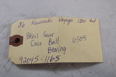 Bevel Gear Case Ball Bearing (6305) 92045-1165 1986 Kawasaki Voyager ZG1200