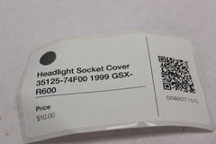 Headlight Socket Cover 35125-74F00 1999 Suzuki GSX-R600