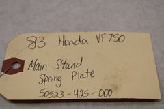 Main Stand Spring Plate 50523-425-000 1983 Honda VF750