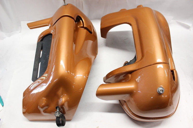 AFTERMARKET LOWER FAIRINGS W/SPEAKER POD SET ORANGE 2006 FLHT