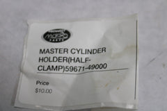 MASTER CYLINDER HOLDER (HALF-CLAMP) 59671-49000 1983 Suzuki GS650GL