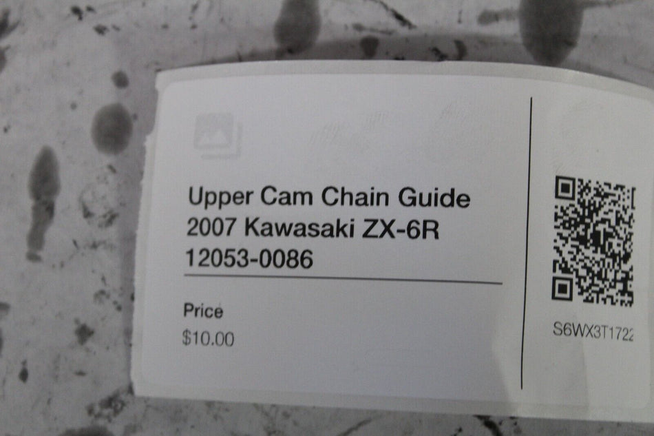 Upper Cam Chain Guide 2007 Kawasaki ZX-6R 12053-0086