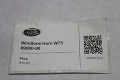 Windtone Horn W75 69060-90 Harley Davidson