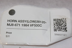 HORN ASSY(LOW)38120-MJ8-671 1984 VF500C Honda Magna