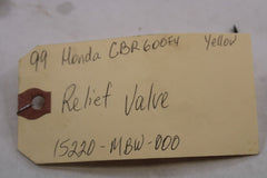 Relief Valve 15220-MBW-000 1999 Honda CBR600F4