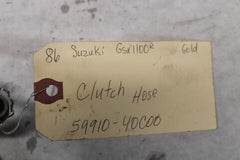 Clutch Hose 59910-40C00 1986 Suzuki GSXR1100