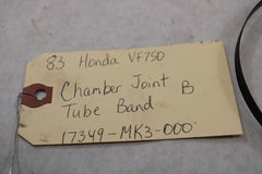 Chamber Joint Tube Band B 17349-MK3-000 1983 Honda VF750