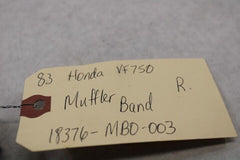 Muffler Band Right 18376-MB0-003 1983 Honda VF750