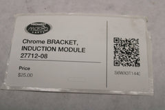 Chrome BRACKET, INDUCTION MODULE 27712-08 Harley Davidson