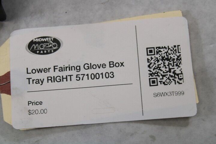 Lower Fairing Glove Box Tray RIGHT 57100103 Harley Davidson
