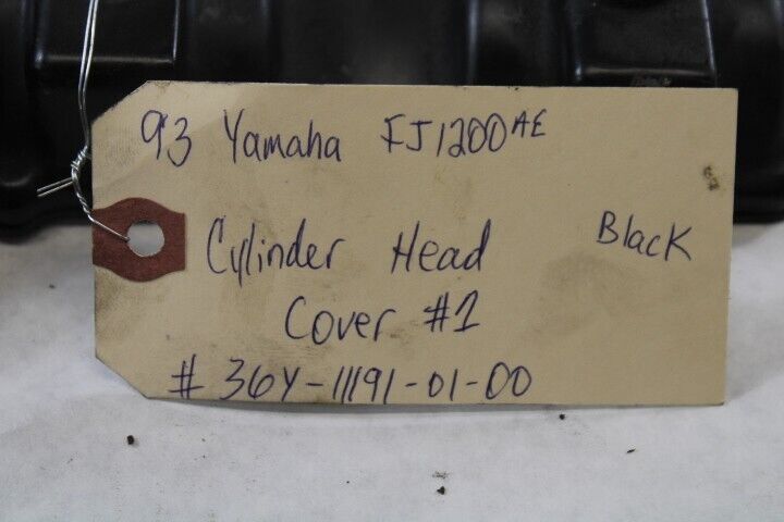 Cylinder Head Cover Black #36Y-11191-01 1993 Yamaha FJ1200AE