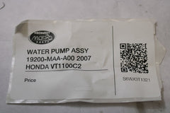 WATER PUMP ASSY 19200-MAA-A00 2007 HONDA VT1100C2