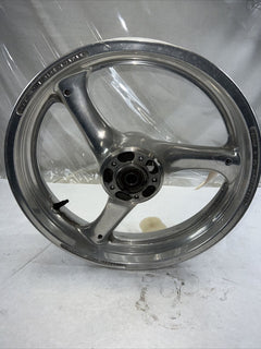 OEM Suzuki Motorcycle Front Wheel Polished 17” X 3.5” 1986 GSX1100R