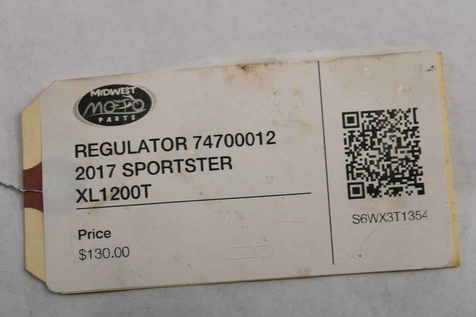 VOLTAGE REGULATOR 74700012 2017 SPORTSTER XL1200T Harley Davidson SuperLow