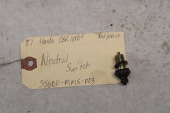 Neutral Switch 35600-MM5-003 1987 Honda CBR1000F Hurricane