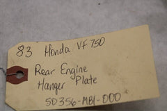 Rear Engine Hanger Plate 50356-MB1-000 1983 Honda VF750