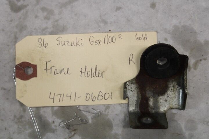 Frame Holder Right 47141-06B01 1986 Suzuki GSXR1100
