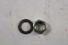 1985 Kawasaki Eliminator ZL900 Generator Shaft Fine Hex Nut & Washer 315BA1600