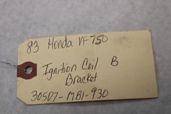 Ignition Coil Bracket B 30507-MB1-930 1983 Honda VF750