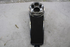 OEM Harley Davidson Chrome Fuel Tank Console 2003 FLHT Silver Black 61270-98